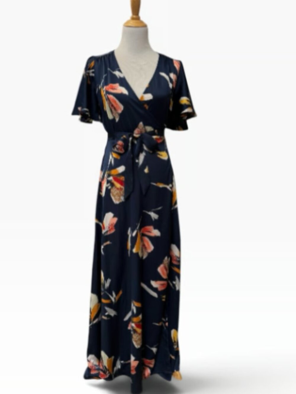 Love Stitch Deisy wrap maxi dress large